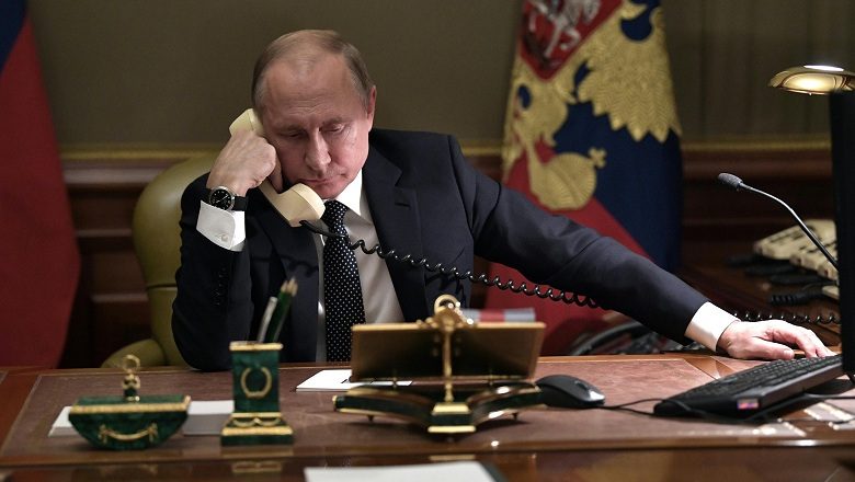 Путин рассказал об итогах телефонного разговора с Трампом Путин рассказал об итогах телефонного разговора с Трампом